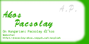 akos pacsolay business card